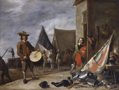 The Drummer, 1647 (oil on copper)