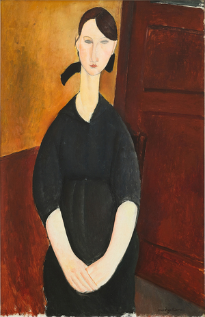 Paulette Jourdain, c.1919 (oil on canvas)