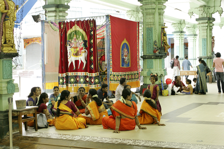 Sri Veeramakaliamman Hindu Temple, Singapore (photo)