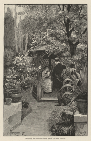 A Ward of the Golden Gate, by Bret Harte (engraving)