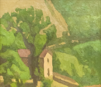 Landscape, 1935 (oil on canvas)