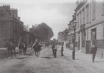 High Street, Newmarket (b/w photo)