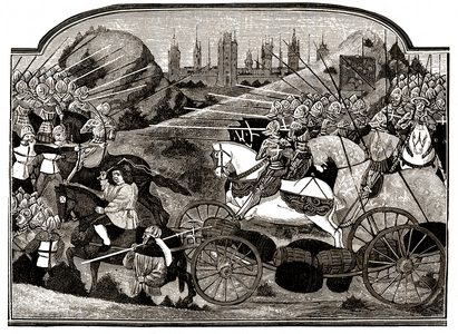 Herring Day, Rouvray-Saint-Denis (print)