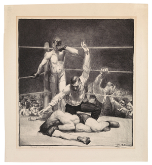Counted Out, No. 1; K.O. the Last Count, 1921 (litho)