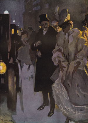 Die lustige Ehefrau (colour litho)