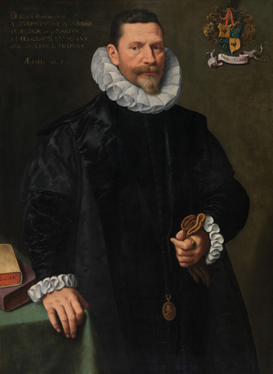 Portrait of Petrus Richardus (oil on panel) 