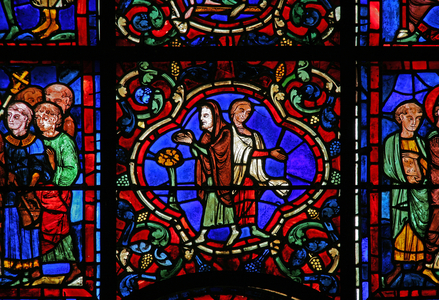 The St Martin window: decorative (w20) (stained glass)
