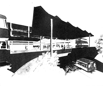 Regent Centre Metro Interchange, 1975-77 (litho)