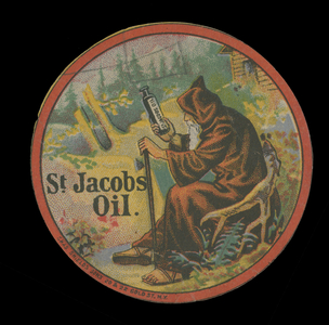 St. Jacob Oil Trade Card