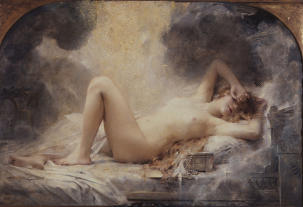 Golden Rain, in 1907 (oil)