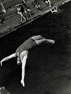 Diver, Summer 1934, printed 1994 (gelatin silver print)