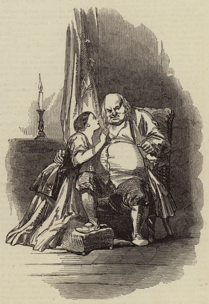 The Professor's Lady, by Berthold Auberbach (engraving)