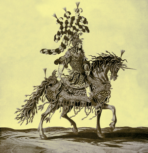 Henri de Gissey 's costume for a Horse Ballet