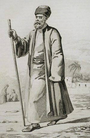 Armenian pontiff, 1838 (Engraving)