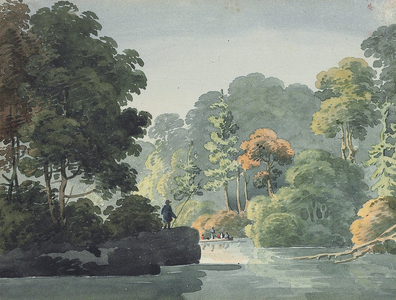 River St. Charles, 1810 (w/c on paper)