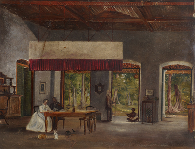 Colonial Interior in Ceylon