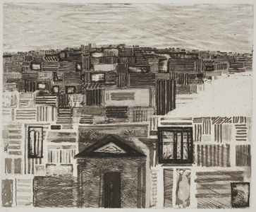 The City, 1957 (etching)