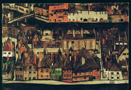 Krumau, Czech Republict (painting on canvas)