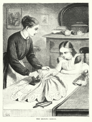 The Ironing Lesson (engraving)