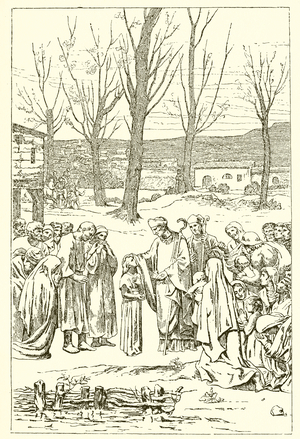Saint Germain and Genevieve (engraving)