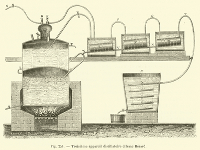 Troisieme appareil distillatoire d'Isaac Berard (engraving)