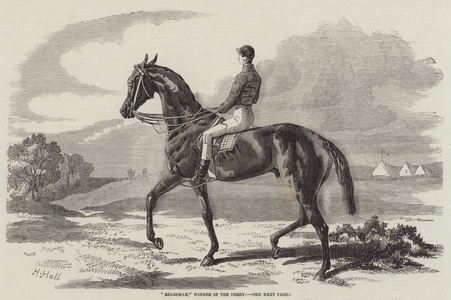 "Beadsman," Winner of the Derby (engraving)