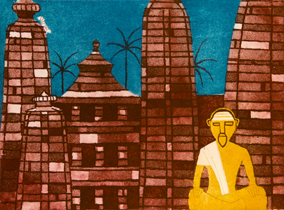 The Guru, 1968 (etching, aquatint & soft ground)