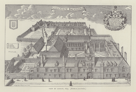 View by Loggan, 1675 (engraving)