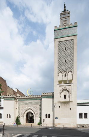 The Mosque and the Muslim Institut, 1922-1926, Paris