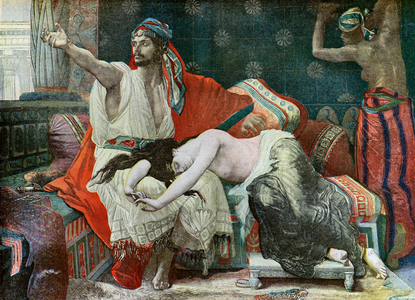 Thamar and Absalon, 1893 (illustration)