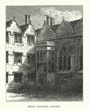 Oriel College, Oxford (engraving)