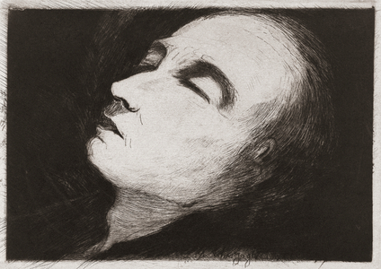 Vincent van Gogh on his deathbed