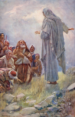 New Testament: "Teach all Nations" (colour litho)