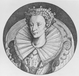 England's Queen Elizabeth I (b/w photo)