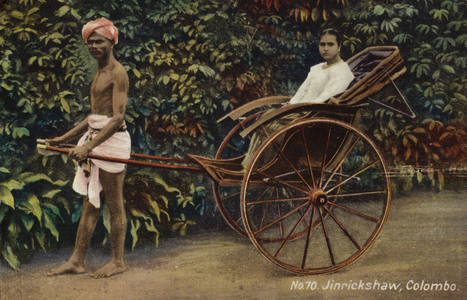 Jinrickshaw in Colombo (photo)