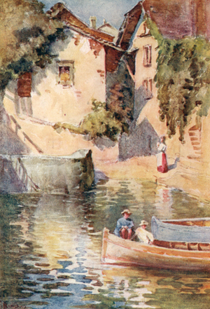 St Saphorin, MHL (colour litho)
