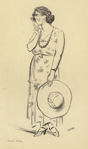 Marie Stopes (litho)