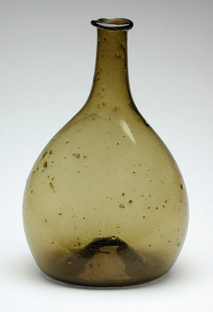 Chestnut Bottle, c.1800 (glass)