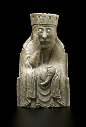 Lewis Chesspiece - Queen (walrus ivory)