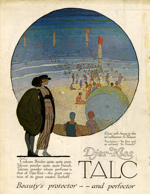 Djer-kiss Magazine, advert, USA, 1920s