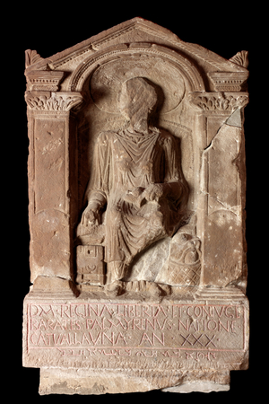 Tombstone of Regina (stone)