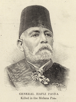 General Hafiz Pasha (engraving)