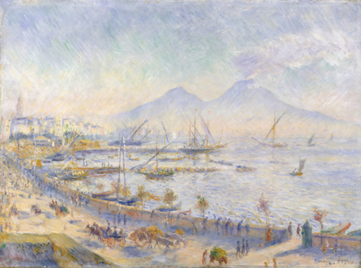 The Bay of Naples, 1881 (oil on canvas)