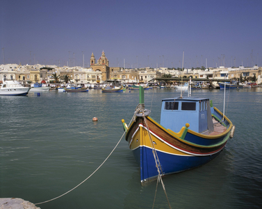 Fishing port in Malta, 1998 (photo)