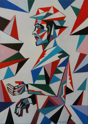 It is Going to Sunrise, 2020 (oil on canvas)