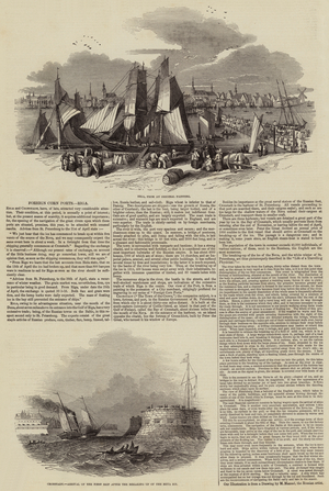 Foreign Corn Ports (engraving)