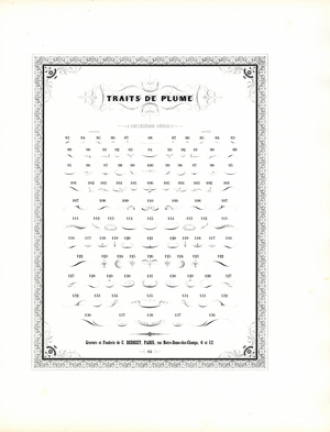 Calligraphic Pen Flourishes - Second Series (print)