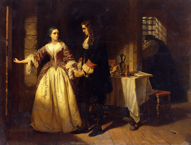 The Parting of Lord William and Lady Rachel Russell in 1683 (The Last Interview of Lord and Lady Russell), 1852 (oil on canvas)
