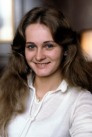 Oslo, 19820827 The German artist Nicole, who won the Melody Grand Prix / Eurovision Song Contest in Harrogate, the UK, with the tune "Ein Bischen Frieden" visits Norway ..., 1982 (photo)