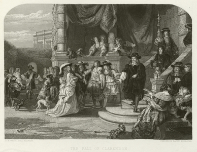 The Fall of Clarendon (engraving)